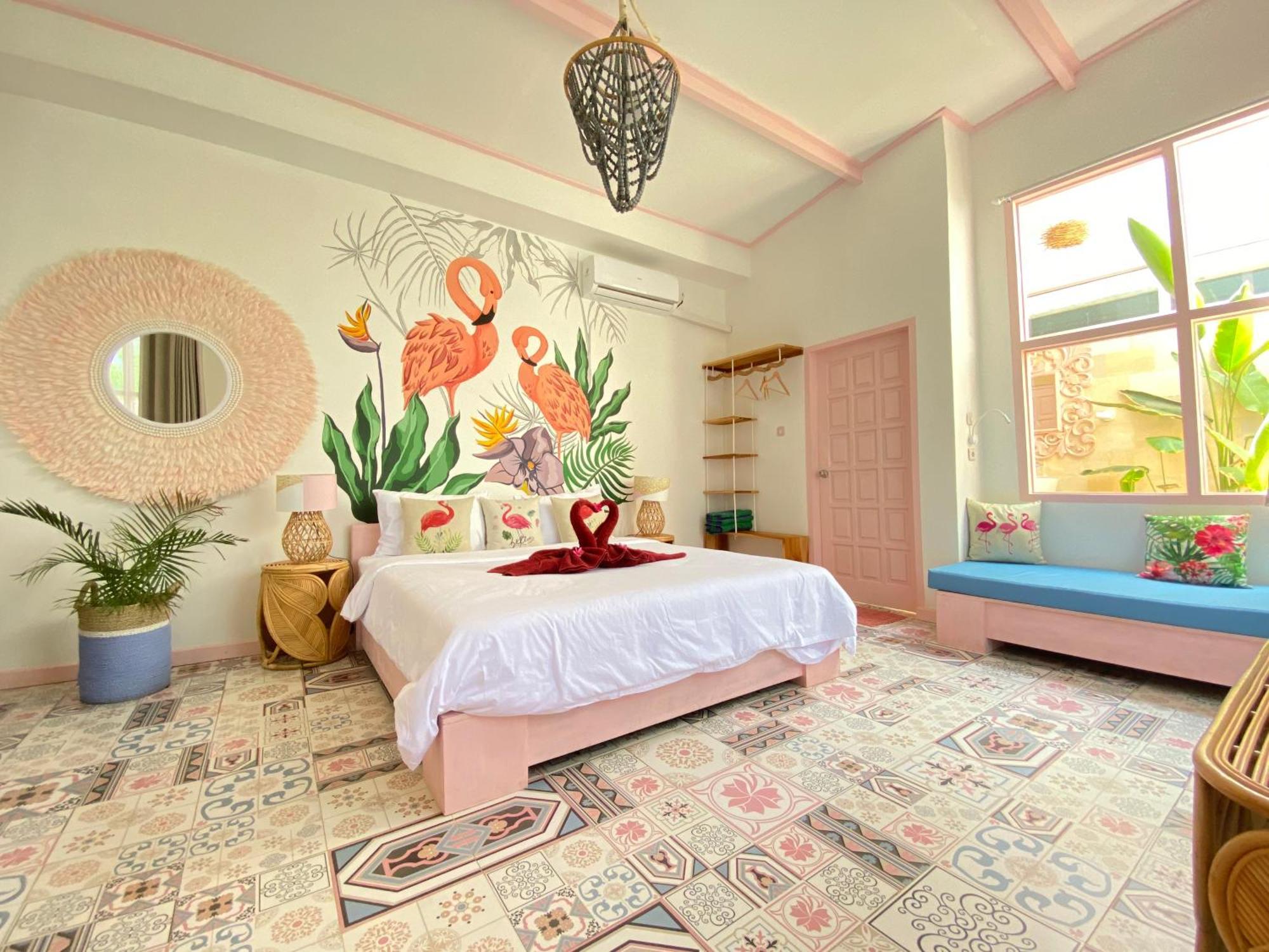 Flamingo Hotel Джили Трауанган Стая снимка